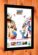 Tatsunoko vs. Capcom Ultimate All-Stars Promo Wii Pôster Pequeno/Página de Anúncio Emoldurada comprar usado  Enviando para Brazil