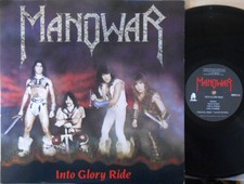 Manowar ORIG UK LP Into glory ride Muito Bom+ '83 Música Para Nações MFN6 NWOBHM MPO  comprar usado  Enviando para Brazil