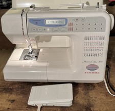 Máquina de costura computadorizada Janome Memory Craft MC3500 bom estado com tampa comprar usado  Enviando para Brazil