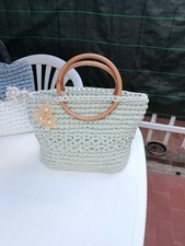 Borsa uncinetto fatta usato  Palermo