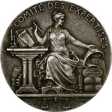 Médaille commerce industrie d'occasion  Lille-