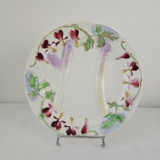 Assiette asperges barbotine d'occasion Assiette asperges barbotine d'occasion  Saint-Macaire