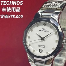 Technos relógio masculino quartzo analógico não usado safira tungstênio bateria substituída carboneto comprar usado  Enviando para Brazil