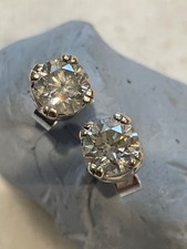 Genuine diamond earrings for sale  WIRRAL