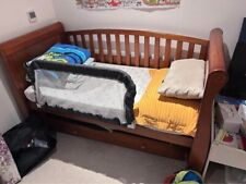 Hardwood cot bed for sale  EPSOM