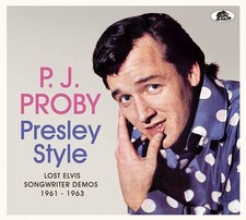 P.j. proby presley for sale  STOCKPORT