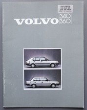 Prospekt Volvo 340/360 von 1985 comprar usado  Enviando para Brazil