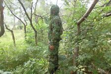 ¡LO ÚLTIMO! 3D Caza Ghillie Traje Selva Camuflaje Malla Bosque Chaqueta Pantalones Set segunda mano  Embacar hacia Mexico