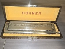 Caixa de armazenamento vintage Hohner 64 Chromonica modelo 280 original comprar usado  Enviando para Brazil