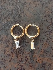 Orecchini cerchio acciaio usato  Castel San Giovanni