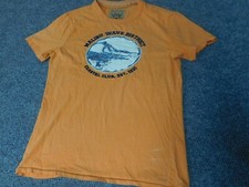 Camisa masculina camelo vermelho laranja grande Malibu Wave surf comprar usado Camisa masculina camelo vermelho laranja grande Malibu Wave surf comprar usado  Enviando para Brazil