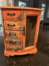 Pink floral wooden for sale  York