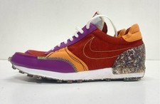 Tênis Nike Waffle Racer Crater multicolorido laranja roxo vermelho feminino tamanho 8 comprar usado  Enviando para Brazil