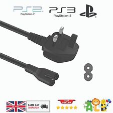 Cabo de alimentação cabo para consoles PlayStation PS5 PS4 PS3 PS2 PS1 250V plugue Reino Unido 1.8M, usado comprar usado  Enviando para Brazil