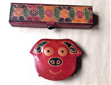 Plumier bourse cuir d'occasion  Cosne-Cours-sur-Loire