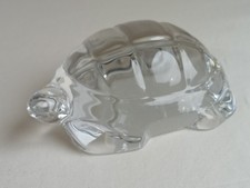 Baccarat turtle paperwright for sale  GLASGOW