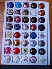 Lot capsules champagne d'occasion  Sedan