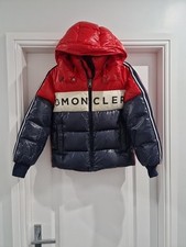 Boys moncler coat for sale  BOLTON