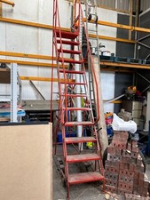 Warehouse steps ladder for sale  TADLEY