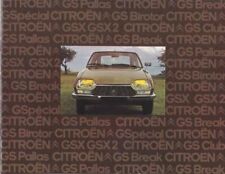 Catalogue brochure citroën d'occasion  Palaiseau