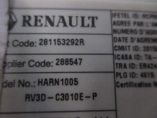 Autoradio recepteur renault d'occasion  Vernaison