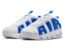 Usado, Tênis Nike Air More Uptempo baixo branco azul royal masculino tamanho EUA 13 raro ✅ comprar usado  Enviando para Brazil