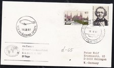 Arktyka,"NIEMCY", 1987, Cachet, MS EUROPA, Rejs polarny, Look Scan!! 23.10-14 na sprzedaż  Wysyłka do Poland