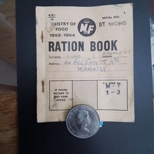 Ration book lots for sale  CHELMSFORD