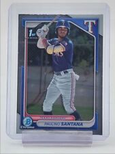 PAULINO SANTANA 1 2024 BOWMAN CROMO 1º BOLA DE BEISEBOL RANGERS Q1610, usado comprar usado  Enviando para Brazil