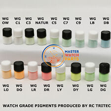 Swiss Luminova Leuchtpigment SET C1, C3, C5, C7 Watch lume Dial Hands Zeiger #WG comprar usado  Enviando para Brazil