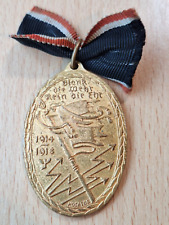 Orig. Medalha alemã War Merrit Kyffhäuser 1914 1918 incl. fita ÓTIMA comprar usado  Enviando para Brazil