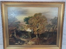 C.crossley framed oil for sale  HALESOWEN