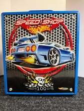 2005 Hot Wheels Speed Shop Rolling Travel estojo de transporte para 100 carros com carros, usado comprar usado  Enviando para Brazil