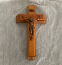 Vintage wood crucifix for sale  Syracuse