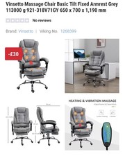 Point vibrating massage for sale  NORWICH