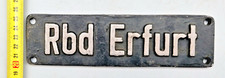 Lokschild rbd erfurt gebraucht kaufen  Wuppertal