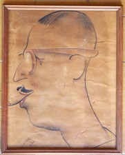 Tableau dessin portrait d'occasion  Toulon-