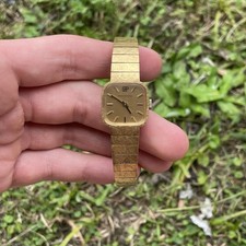 Vintage Girard-Perregaux Relógio Feminino Manual 20mm Casca Recheado a Ouro Modelo 9602 NA comprar usado  Enviando para Brazil