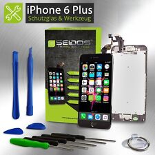 Display für iPhone 6 PLUS mit RETINA LCD Glas VORMONTIERT Komplett SCHWARZ NEU comprar usado  Enviando para Brazil
