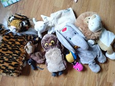 Hand puppets bundle for sale  ROTHERHAM
