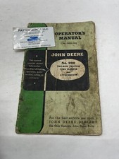 Operators manual john for sale  Edinburg