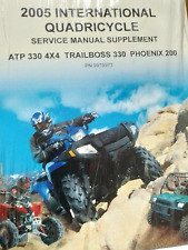 OEM Polaris 2005 Internazionale Quadriciclo Servizio Manuale Atp 330 9919973 comprar usado  Enviando para Brazil