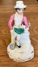 Staffordshire porcelain boy for sale  STOKE-ON-TRENT