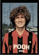 Cartolina calcio calciatore usato  Italia
