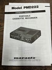 Manual for marantz d'occasion  Expédié en Belgium