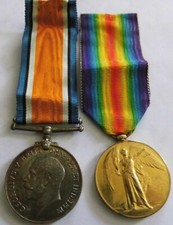Pair ww1 medals for sale  UK