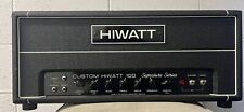 2005 hiwatt custom for sale  LONDON