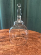 glass clear holder cloche for sale  Saint Croix Falls