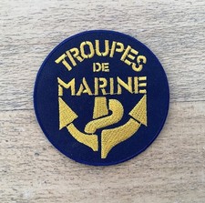 Troupes marine insigne d'occasion  Montebourg