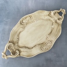 Plat barbotine vintage d'occasion  Ervy-le-Châtel